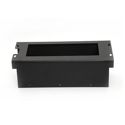 Customized Metal Stamping for Black Powder Coated Bracket Part Customized to Your Needs