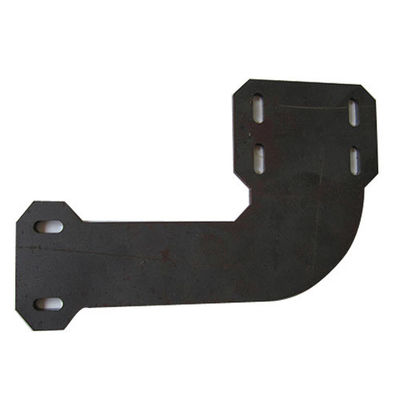 Black Powder Coating SPCC Stamping Part Simple Single Process Dies Customized Mould