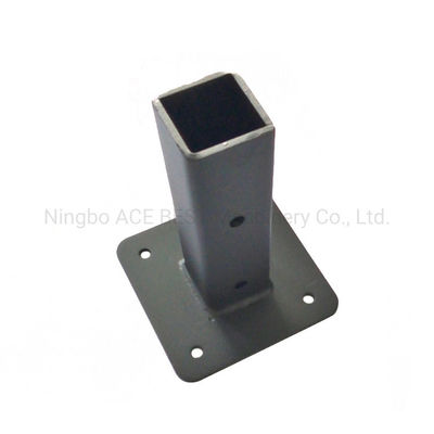Black Powder Coated Metal Bracket for Outdoors RoHS Certified Samples Request a Sample