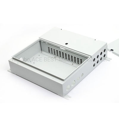 Customized Outdoor Sheet Metal Cabinet with /-0.05mm Tolerance and Customized Design