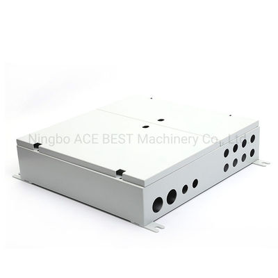 Customized Outdoor Sheet Metal Cabinet with /-0.05mm Tolerance and Customized Design