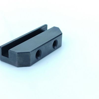 Metal Processing Machinery Parts RoHs Forged Black Powder Solid Transmission Mount Bracket