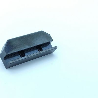 Metal Processing Machinery Parts RoHs Forged Black Powder Solid Transmission Mount Bracket