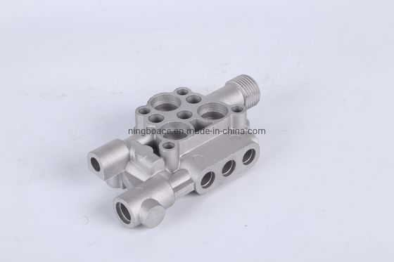 OEM Zinc/Aluminum Alloy Die Casting Cover Parts with Burr Cleaned Surface Preparation