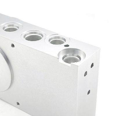 Customized Precision Aluminum Alloy Stainless Steel Hydraulic Valve Block for ISO 9001