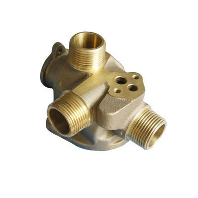 Lost Wax Casting Copper Machining Construction Part Alc023 with Molding Technics