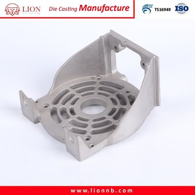 Motor House Aluminum Die Casting with Tolerance Grade 4 and Deburring Surface Preparation