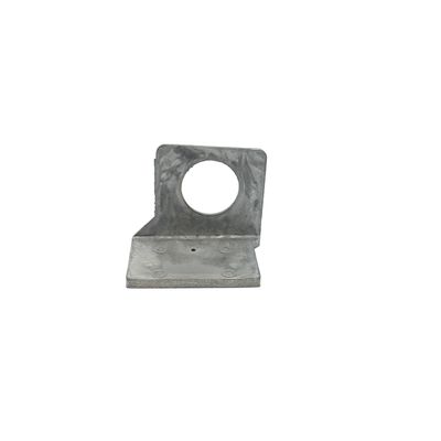 Deburring Surface Preparation Aluminum L Shaped Shelf Bracket with 3 Level Casting
