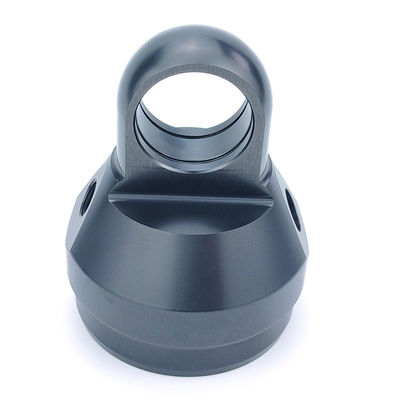 Surface Spray Hydraulic Cylinder Piston for OEM CNC Machining Parts in Aluminum Material