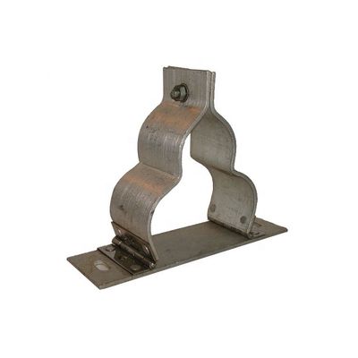 Deburring Customized Precision Die Casting for Aluminium Strip Trefoil Clamp Cleat Cover