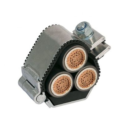 Deburring Customized Precision Die Casting for Aluminium Strip Trefoil Clamp Cleat Cover