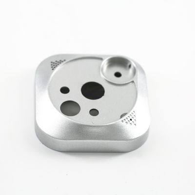 6063 T5 Anodized Silver Aluminium Die Casting for Motor Spare Parts Customization at Good