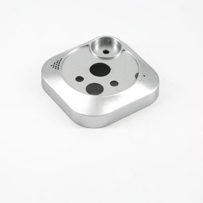 6063 T5 Anodized Silver Aluminium Die Casting for Motor Spare Parts Customization at Good