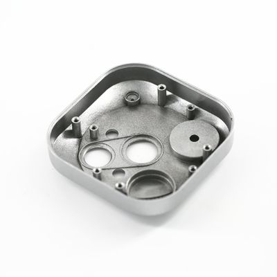 6063 T5 Anodized Silver Aluminium Die Casting for Motor Spare Parts Customization at Good