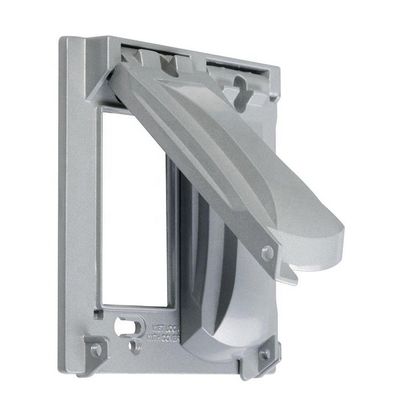 Aluminum Alloy Weatherproof Electrical Outdoor Outlet Box Cover with Customization