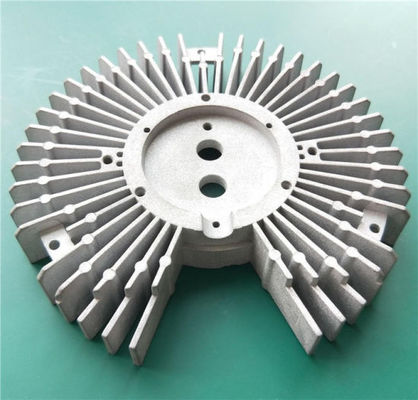 Aluminum Alloy Die Casting Heat Sink Deburring Surface Preparation and 3-Level Casting