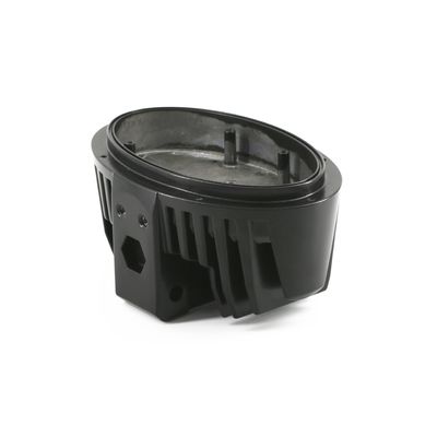 OEM Aluminum LED Flood Light Housing Die Casting with Deburring Surface Preparation