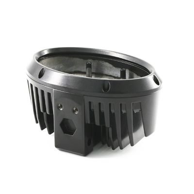 OEM Aluminum LED Flood Light Housing Die Casting with Deburring Surface Preparation