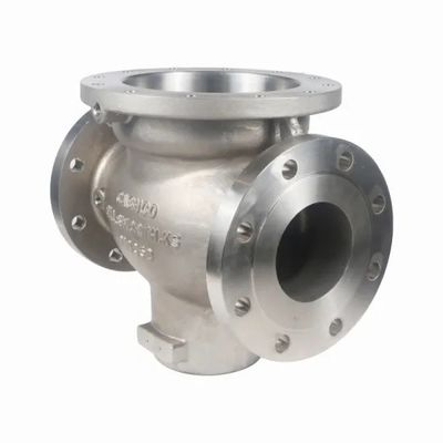 Customized Aluminum Alloy Die Casting Parts for Horizontal Pressure Chamber Structure