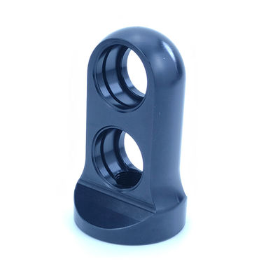 Custom Precision CNC Machining Anodizing Black Aluminum Parts with Black Powder Coating