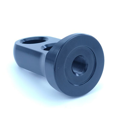 Custom Precision CNC Machining Anodizing Black Aluminum Parts with Black Powder Coating