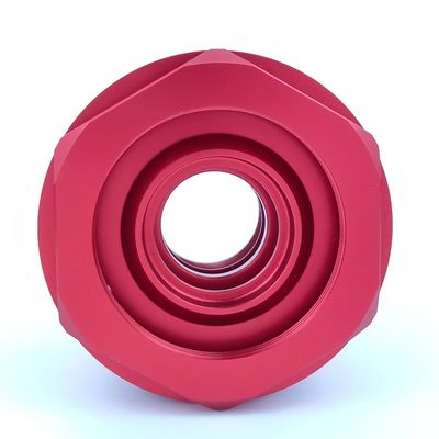 Metal Casting Machinery for Custom OEM Die Casting Aluminum Red Anodizing Motor Parts