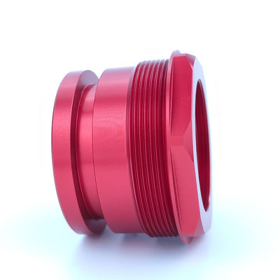 Metal Casting Machinery for Custom OEM Die Casting Aluminum Red Anodizing Motor Parts
