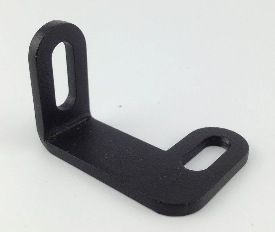 Black Powder Coated Metal Stamping Parts with SGS Certification and Customized Design