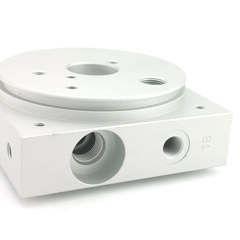 Precision Machining of Customized RoHS Compliant Aluminum Alloy Valve Manifold Blocks