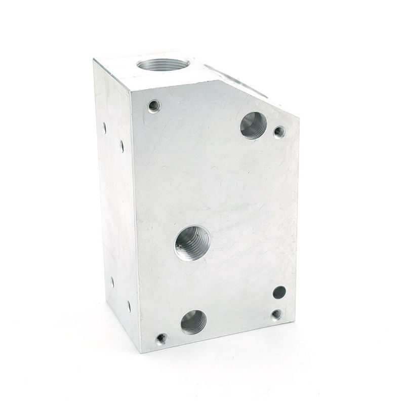 Auto Accessory Hydraulic Blocks CNC Machining Parts For OEM Customers