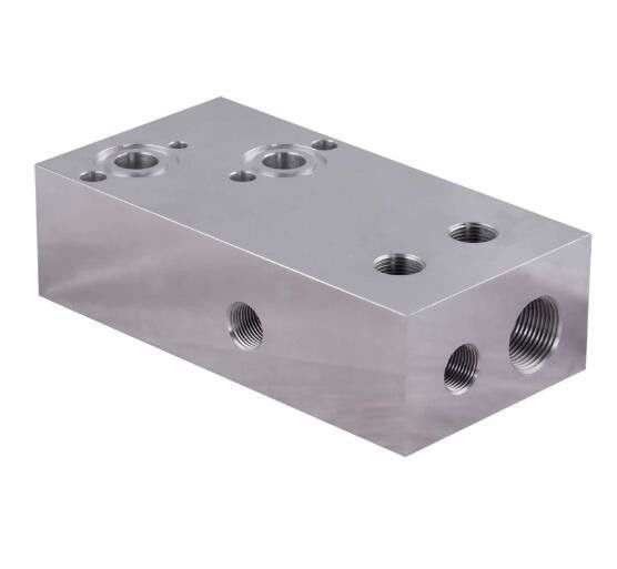 High Precision Aluminum Extrusion Part for CNC Machining of Door Handle Plate in Ningbo