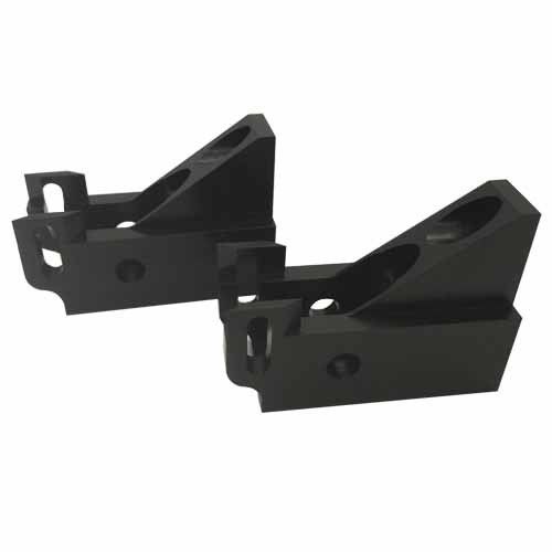 Customized Black Hard Anodized Aluminum CNC Machining Fixture with RoHS Certification