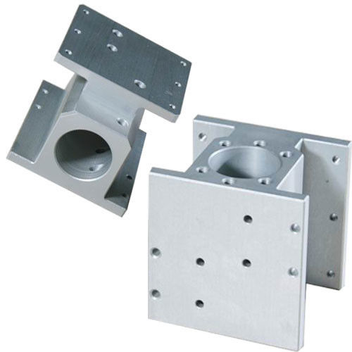 RoHS Certified Precision Parts CNC Machining Manifold Block with Customized Design