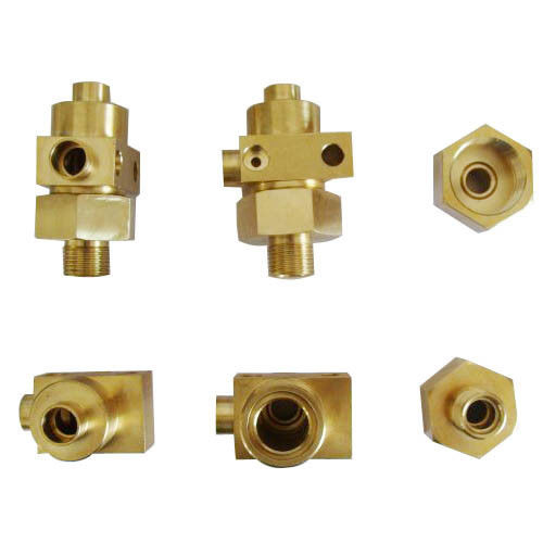Metal Processing Machinery Parts Model NO. CM0046 CNC Machining of Copper Jointer Part