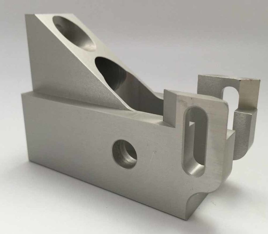 Aluminum CNC Machining Fixture Part with /-0.05mm Tolerance and Customization Request