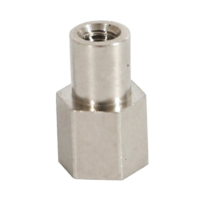 Precision Nuts CNC Machined on CNC Lathe for Custom Applications