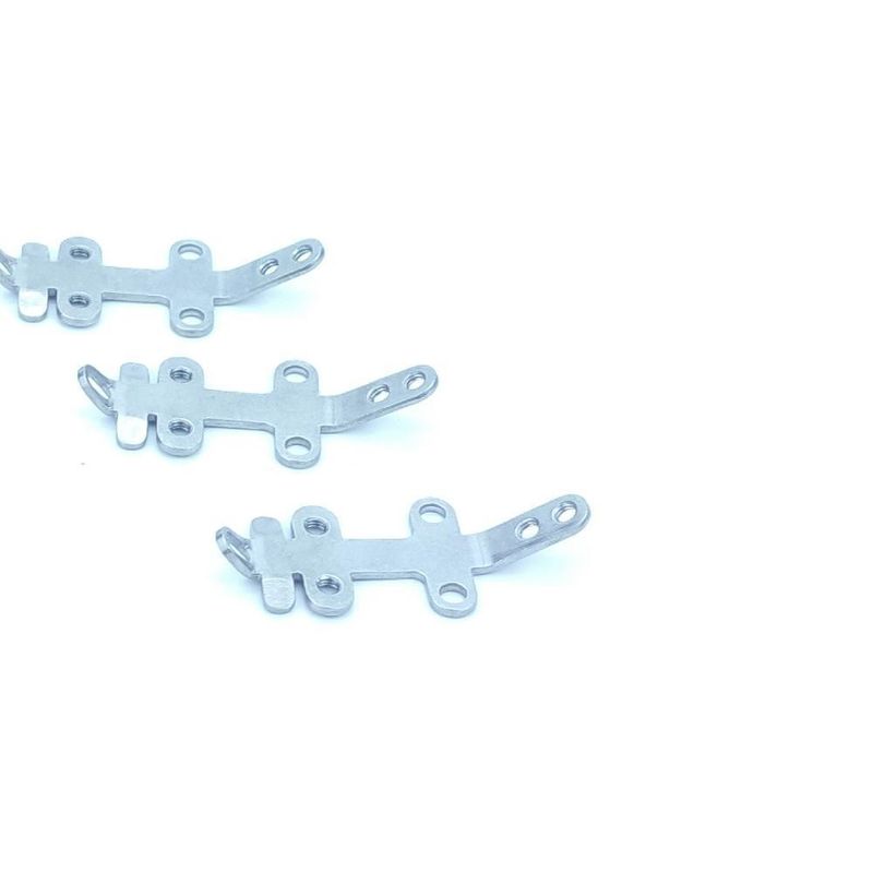 RoHs Compliant Sheet Metal Braces for Wood or Metal Mounting CNC Machined and Durable