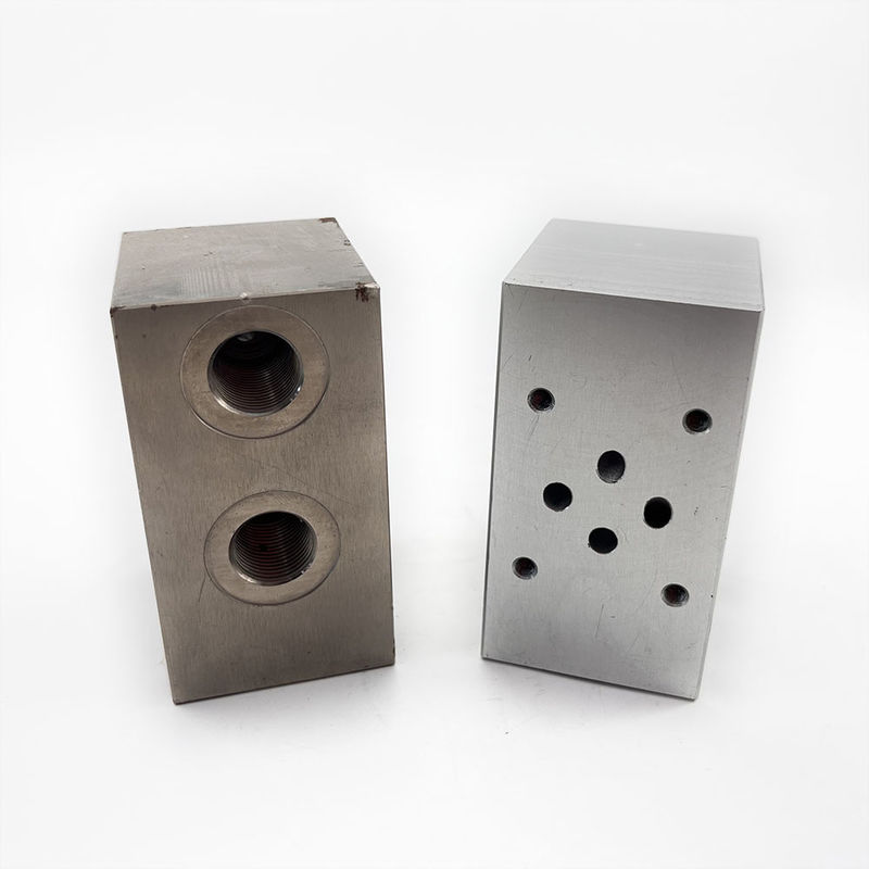 High Precision Customed Manifold Block of Hydraulic Parts for CNC Machining in Ningbo