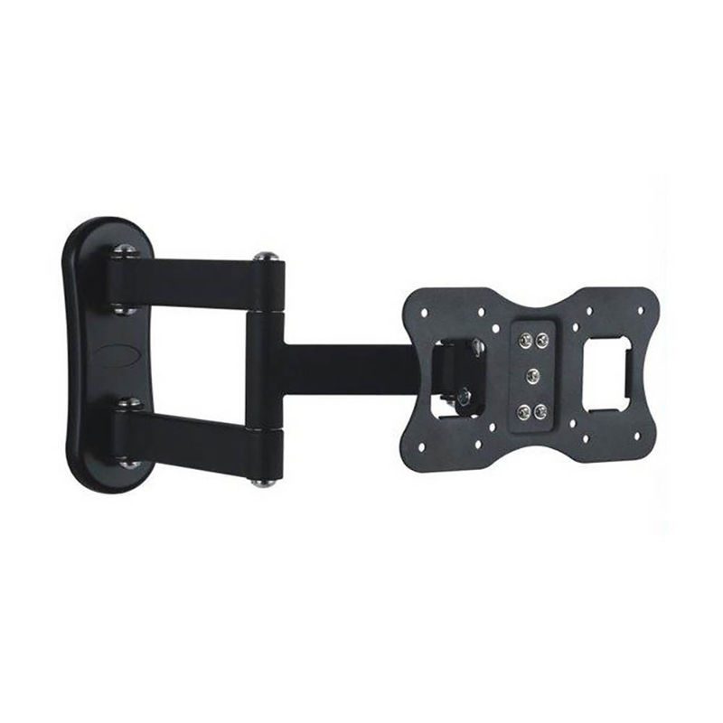 Multi-Position Fine Blanking Steel LED Bracket with Black Power Coating/OEM TV Bracket