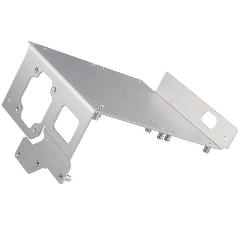SPCC CNC Sheet Metal Stamping Parts Tolerance /-0.10mm for Environmental Protection