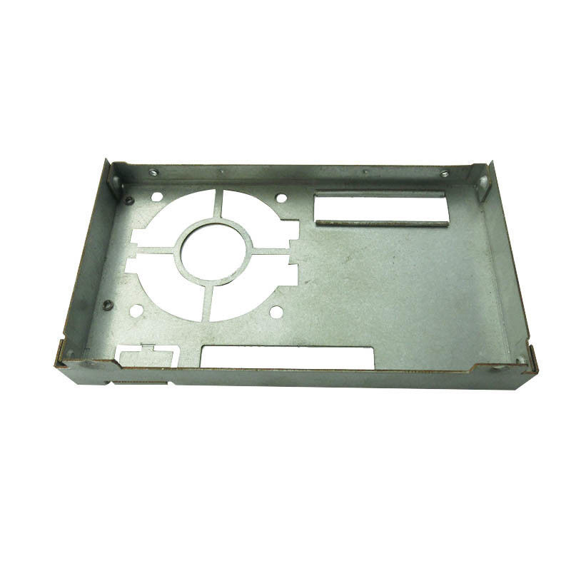 SPCC Bracket Stamping Part with Tolerance of /-0.10mm and Powder Coated