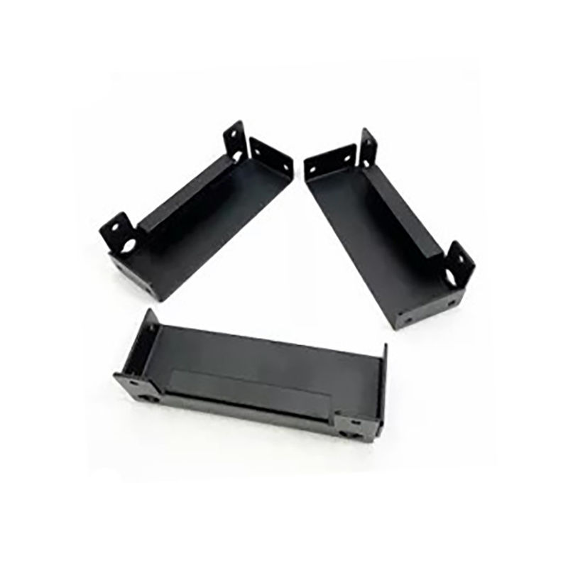 Customized Aluminum Sheet Metal Fabrication for Black Powder Coating and Metal Products
