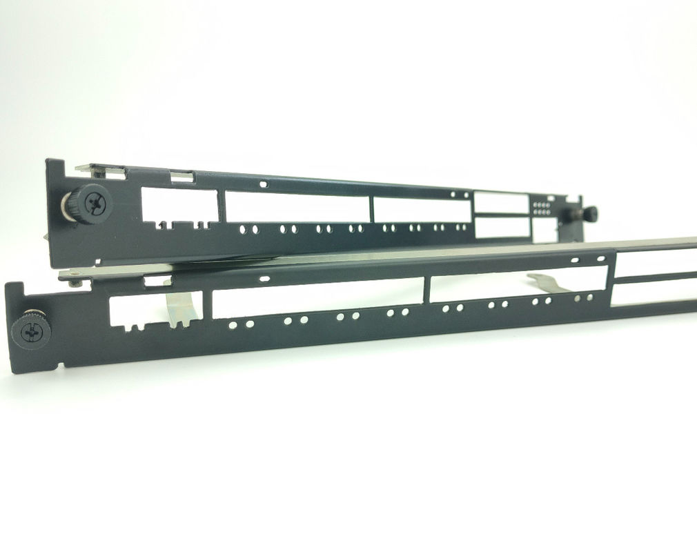 Custom Sheet Metal Stamping Bracket with Powder Coated Finish and /-0.10mm Tolerance