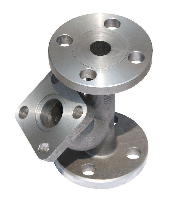 Full Size Checked Directional Crystallization Valve Part Fittings Metal Sandy Casting