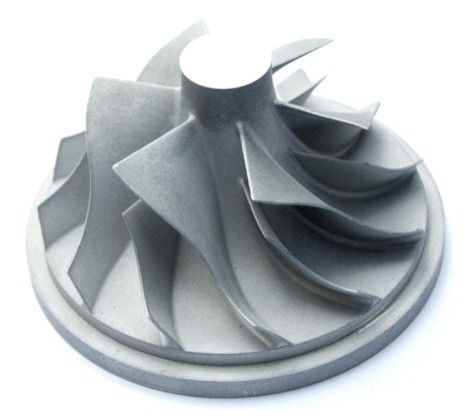 Mass Production Die Casing Parts 50000shots Mould Life Spray Coating Centrifugal Impeller