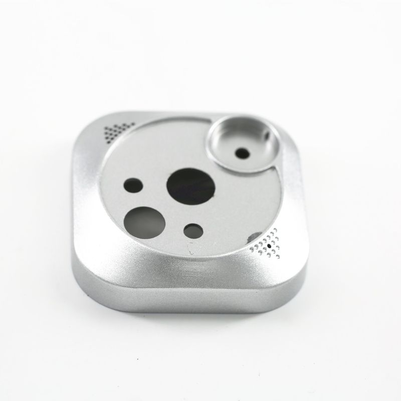6063 T5 Anodized Silver Aluminium Die Casting for Motor Spare Parts Customization at Good