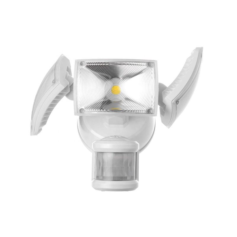 Machining Center Aluminum Die Casting for LED Motion Sensor Security Light Cover