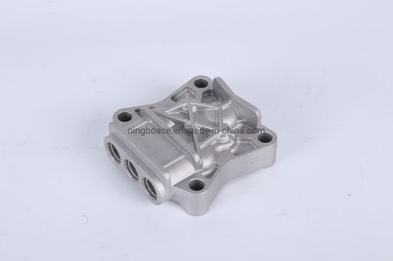 OEM Zinc/Aluminum Alloy Die Casting Cover Parts with Burr Cleaned Surface Preparation